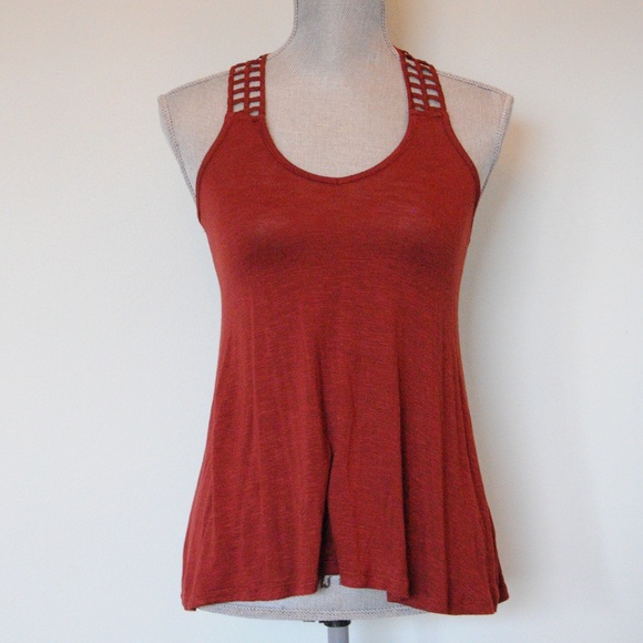 NWT [American Rag] crocheted back tank top #546 - Picture 2 of 5